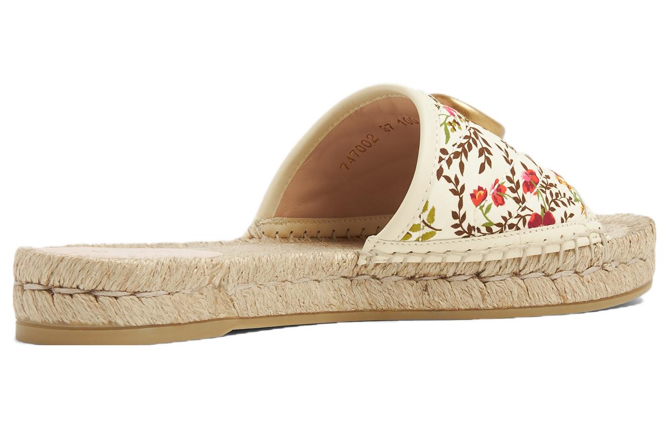 Lookbook (W) Gucci Selipar 'Beige' 747002-FAB2B-8449