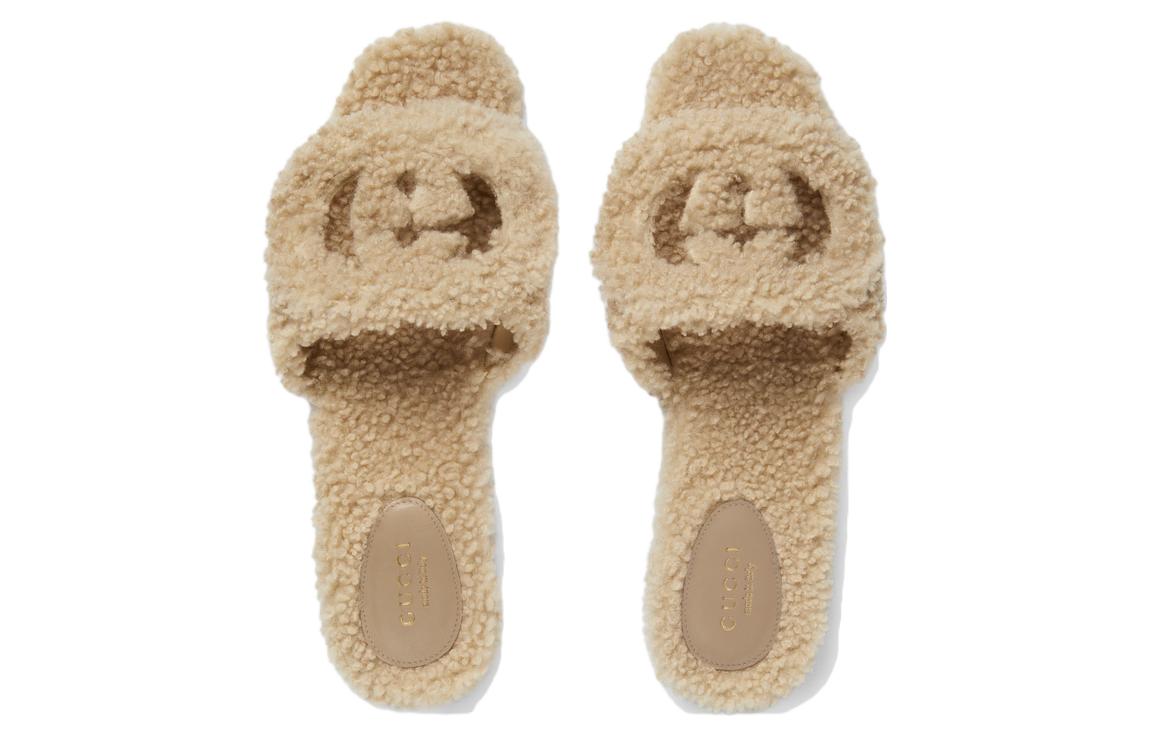 Lookbook (W) Gucci Sandal 'Beige' 771058-DEB00-9556