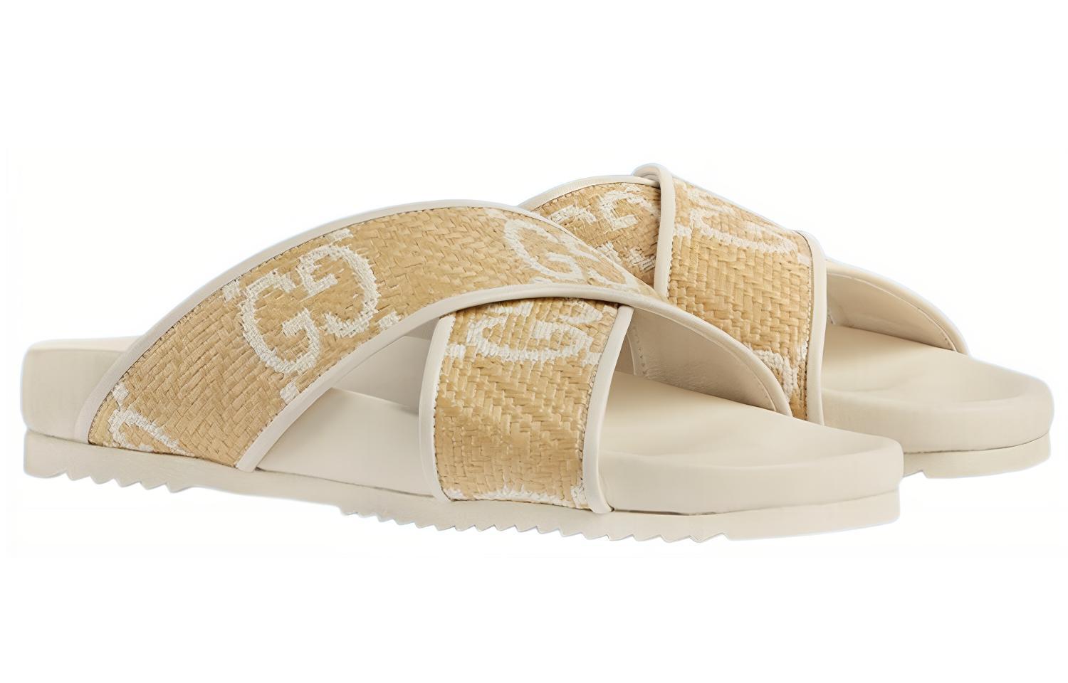 (W) Gucci Slide 'Beige Brown' 圖 2