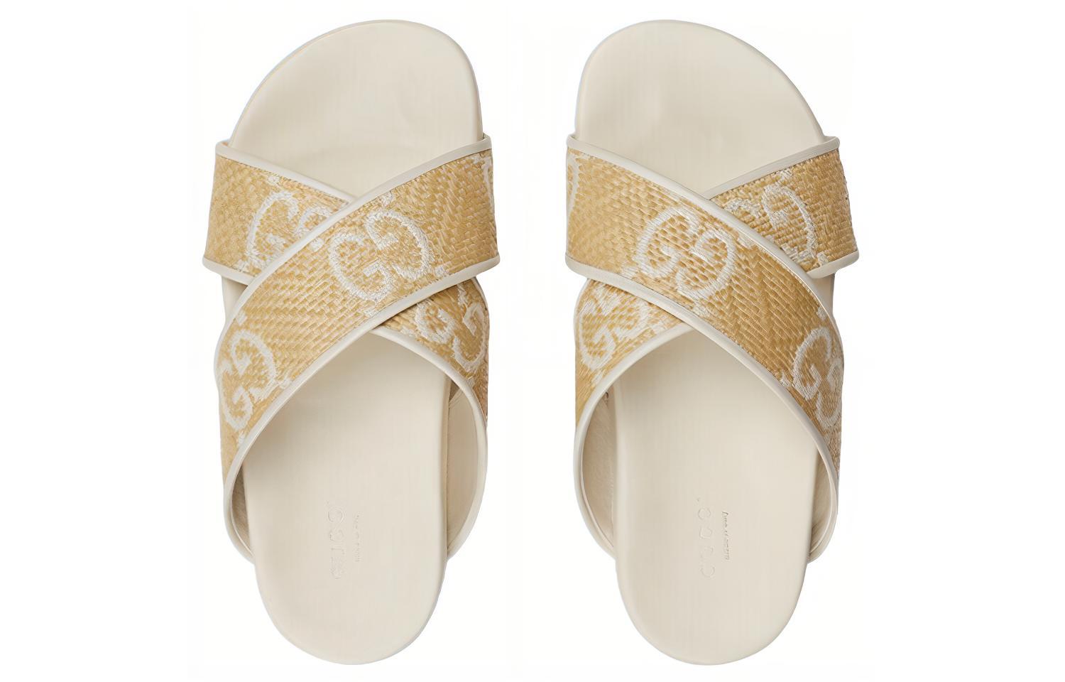 (W) Gucci Slide 'Beige Brown' 圖 3