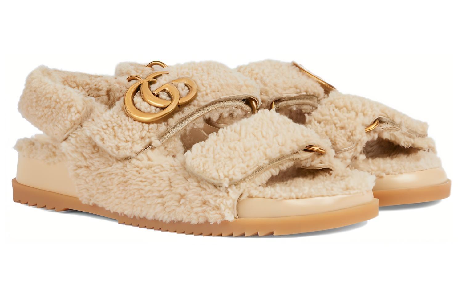 Order (W) グッチ スライド ベージュ (Gucci Slide ベージュ) 771060-DEB00-9556