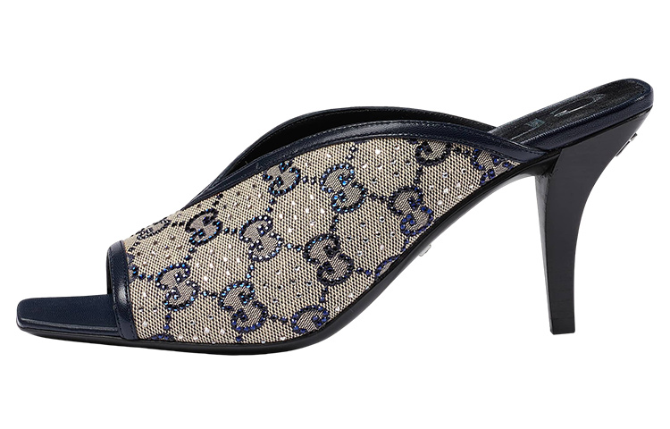 Buy (W) Gucci 米色开口拖鞋 695355-9SF10-4061