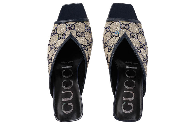 (W) Gucci Slide 'Beige Open-Toe' 圖 3