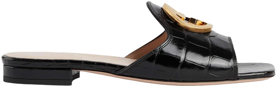 (W) Gucci Slide 'Kenyamanan Kulit Hitam' 730996-E5V00-1000 Order (W) Gucci Slide 'Kenyamanan Kulit Hitam' 730996-E5V00-1000