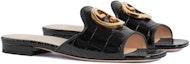 Lookbook (W) Gucci Slide 'Kenyamanan Kulit Hitam' 730996-E5V00-1000