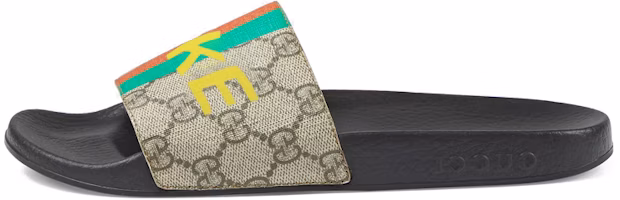 (Women) Gucci Slide 'Black Toe Post' 636345-2GC00-8252 (Women) Gucci Slide 'Black Toe Post' 636345-2GC00-8252