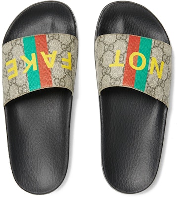 (Women) Gucci Slide 'Black Toe Post' 636345-2GC00-8252 Purchase (Women) Gucci Slide 'Black Toe Post' 636345-2GC00-8252