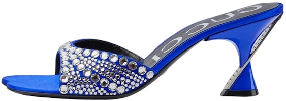(Women) Gucci Slide 'Blue Open-Toe' 749663-F1400-4319 (Women) Gucci Slide 'Blue Open-Toe' 749663-F1400-4319