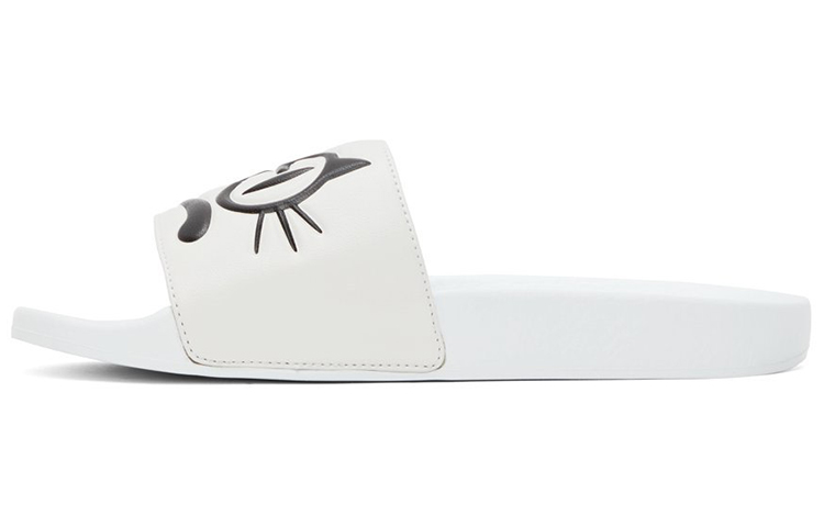 (Women) Gucci Slide 'Cartoon Print - White'  663722-DIR00-9014