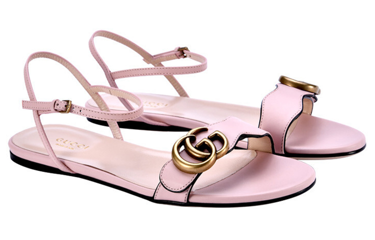 (W) Gucci Slide 'Fashionable Versatile Pink' 圖 3