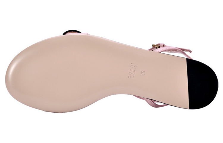 (W) Gucci Slide 'Fashionable Versatile Pink' 圖 5