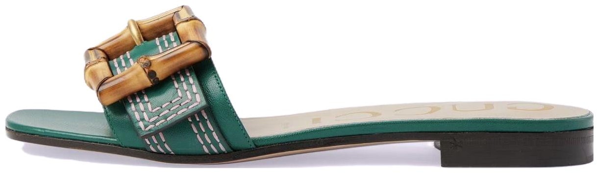 women-gucci-slide-green-bamboo-buckle-724837-c9-d00-3120
