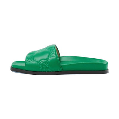 (W) Gucci Slide 'Green Fashion'