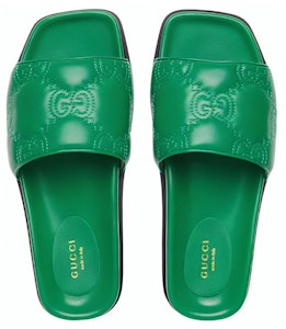 古驰(GUCCI)露跟時尚涼拖 女款 綠色 Lookbook 古驰(GUCCI)露跟時尚涼拖 女款 綠色