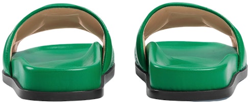 古驰(GUCCI)露跟時尚涼拖 女款 綠色 Shop 古驰(GUCCI)露跟時尚涼拖 女款 綠色