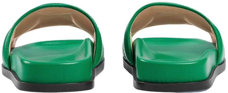 古驰(GUCCI)露跟時尚涼拖 女款 綠色 Shop 古驰(GUCCI)露跟時尚涼拖 女款 綠色