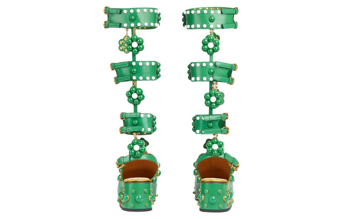 (W) Gucci Slide 'Green Fashion Trend' 圖 4