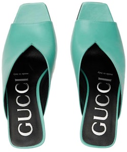 (W) Gucci Selipar 'Kulit Hijau Hujung Terbuka' 695309-C9D00-3922 Shop (W) Gucci Selipar 'Kulit Hijau Hujung Terbuka' 695309-C9D00-3922