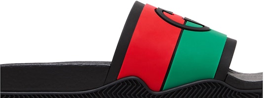 (W) Gucci 黑红绿配色互扣式G拖鞋 655461-JFA00-8815 Order (W) Gucci 黑红绿配色互扣式G拖鞋 655461-JFA00-8815