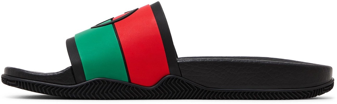 (Women) Gucci Slide 'Interlocking G - Black Red Green' 655461-JFA00-8815 Lookbook (Women) Gucci Slide 'Interlocking G - Black Red Green' 655461-JFA00-8815