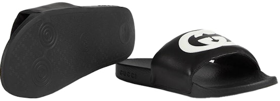 (W) Gucci Slide 'Interlocking G - Hitam Putih' 645770-0R0F0-1071 Purchase (W) Gucci Slide 'Interlocking G - Hitam Putih' 645770-0R0F0-1071
