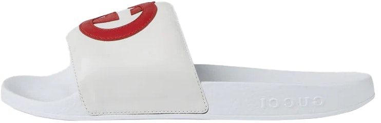 gucci-slide-interlocking-g-white-red-women