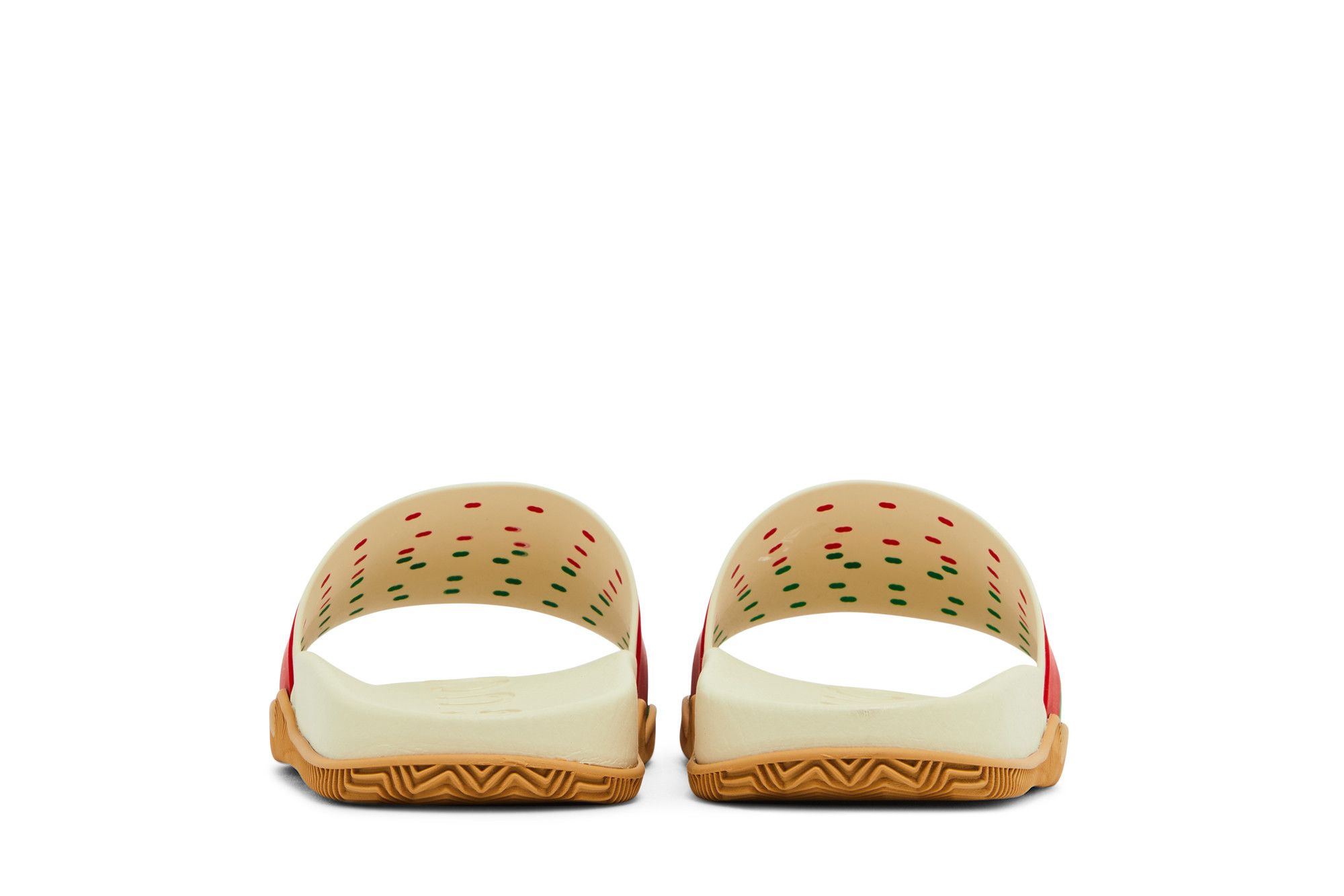 Details for (W) グッチ スライド GG 白赤緑 655461-JFA00-9136