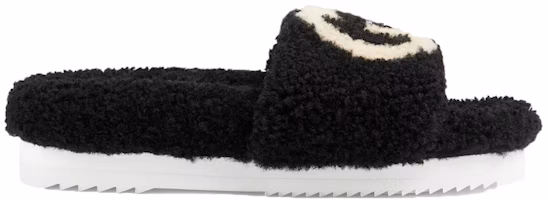 (Women) Gucci Slide 'Interlocking G Merino Wool - Black' 646225-D0L00-1046 (Women) Gucci Slide 'Interlocking G Merino Wool - Black' 646225-D0L00-1046