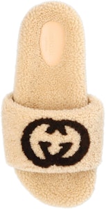 (W) グッチ スライド GGウール ライトブラウン 646225-D0L00-9547 Purchase (W) グッチ スライド GGウール ライトブラウン 646225-D0L00-9547