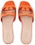 (W) Sandal Gucci Interlocking G Cut-Out 'Kulit Oren'. 694451-US000-7519