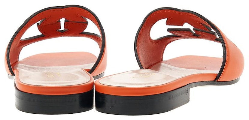 (W) Sandalia Gucci Interlocking G Recortada 'Cuero Naranja' 694451-US000-7519 Details for (W) Sandalia Gucci Interlocking G Recortada 'Cuero Naranja' 694451-US000-7519