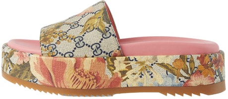 (Women) Gucci Slide 'Multicolor Fabric' 731947-FAA4K-8459 (Women) Gucci Slide 'Multicolor Fabric' 731947-FAA4K-8459