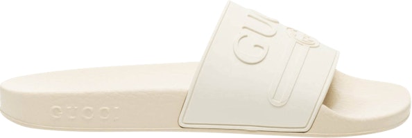 (Women) Gucci Slide 'Natural White' 525140-JCZ00-9018 (Women) Gucci Slide 'Natural White' 525140-JCZ00-9018