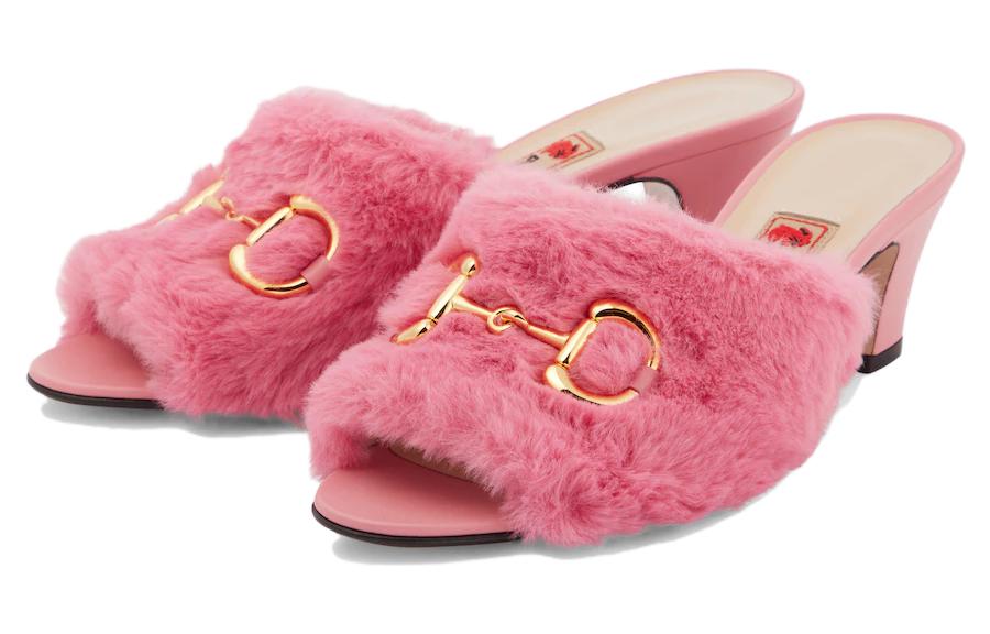 Buy (W) Gucci Slide 'Tahun Baru Kelinci Pink' 722962-FAAYY-5817