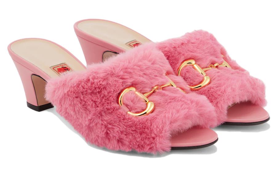 Order (W) Gucci Slide 'Tahun Baru Kelinci Pink' 722962-FAAYY-5817