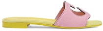 Order (W) Sandal Gucci 'Hujung Terbuka Pink' 694451C20005911