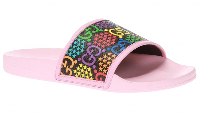 (Women) Gucci Slide 'Psychedelic - Pink' 610090-H2030-1117 Lookbook (Women) Gucci Slide 'Psychedelic - Pink' 610090-H2030-1117