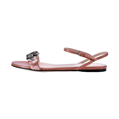(W) Gucci Slide 'Red Buckle Fashion'