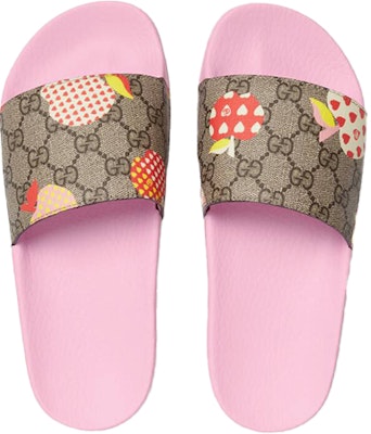 (Women) Gucci Slide Les Pommes Slide Sandal 'Light pink' 664213-22K00-8919 Lookbook (Women) Gucci Slide Les Pommes Slide Sandal 'Light pink' 664213-22K00-8919