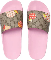 Shop (W) Sandal Gucci Slide Les Pommes 'Pink Muda' 664213-22K00-8919