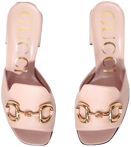 GUCCI古馳 皮革 馬銜扣 涼鞋 女款 粉色 Lookbook GUCCI古馳 皮革 馬銜扣 涼鞋 女款 粉色