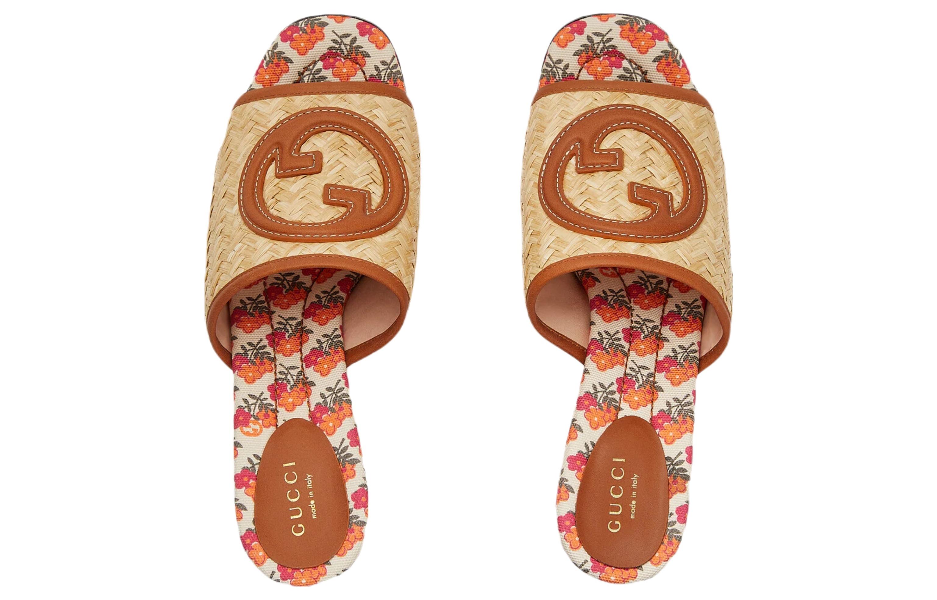 Lookbook (Women) Gucci Slide Sandal 'Beige' 749738-FAB02-9548
