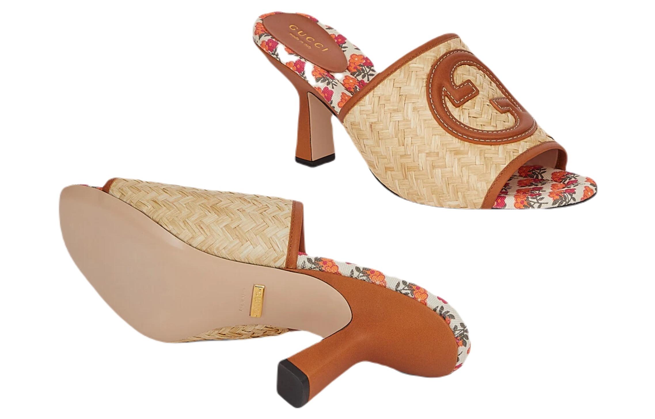 Purchase (Women) Gucci Slide Sandal 'Beige' 749738-FAB02-9548