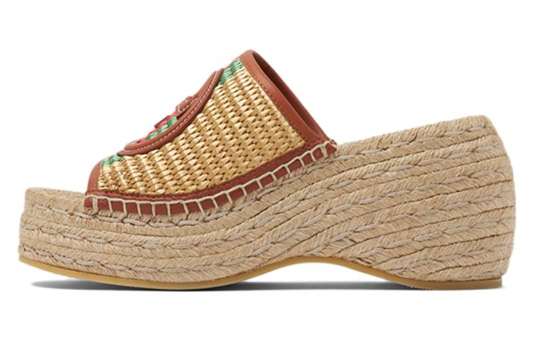 (Women) Gucci Slide Sandal 'Beige' 749774-FAB17-8651