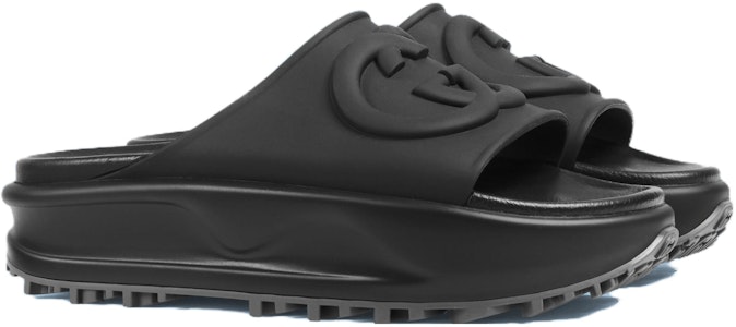 (W) Sandalia Gucci Slide 'Interlocking G - Negro' 692845-JF000-1000 Order (W) Sandalia Gucci Slide 'Interlocking G - Negro' 692845-JF000-1000