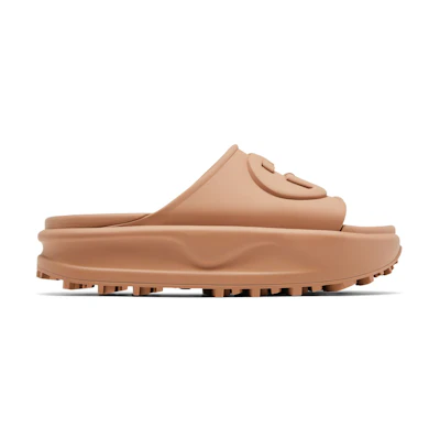 (W) Gucci Slide Sandal 'Interlocking G - Brown'