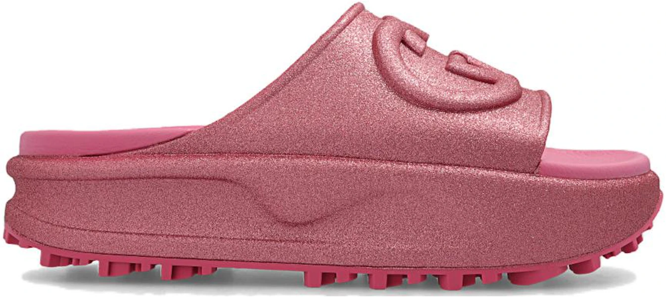 (Women) Gucci Slide Sandal 'Interlocking G - Metallic Rose Pink' 725541-JAAC8-5914 Lookbook (Women) Gucci Slide Sandal 'Interlocking G - Metallic Rose Pink' 725541-JAAC8-5914