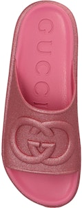 (W) Sandalia Gucci Slide 'Interlocking G - Rosa Metálico' 725541-JAAC8-5914 Shop (W) Sandalia Gucci Slide 'Interlocking G - Rosa Metálico' 725541-JAAC8-5914