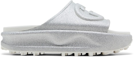(Women) Gucci Slide Sandal 'Interlocking G - Silver' 725541-JAAC8-8106 (Women) Gucci Slide Sandal 'Interlocking G - Silver' 725541-JAAC8-8106
