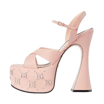 (W) Gucci Slide Sandal 'Light Pink'